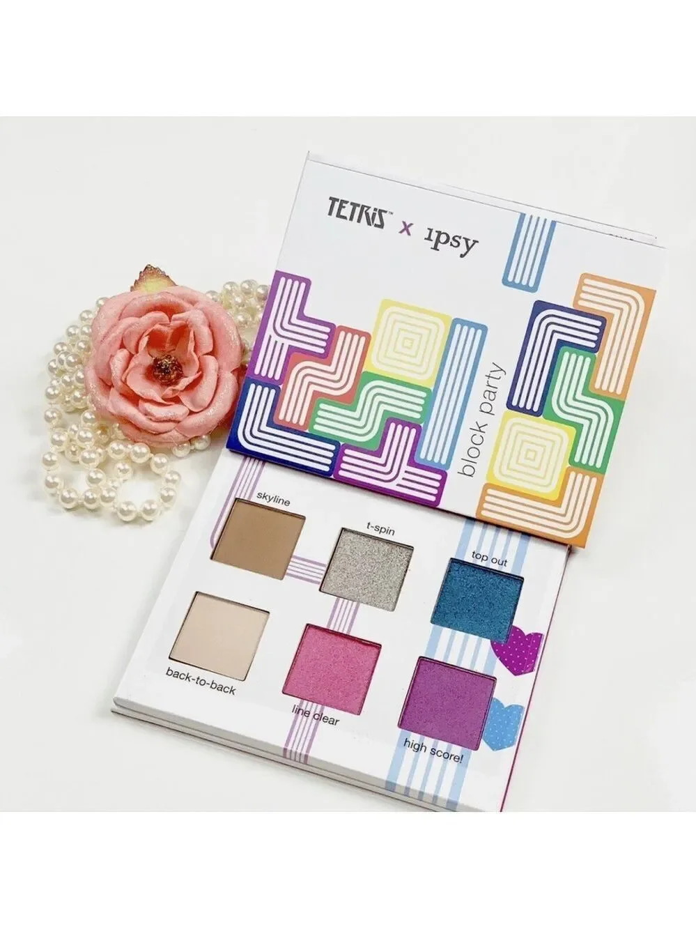 Ipsy Tetris Eyeshadow Palette Block Party